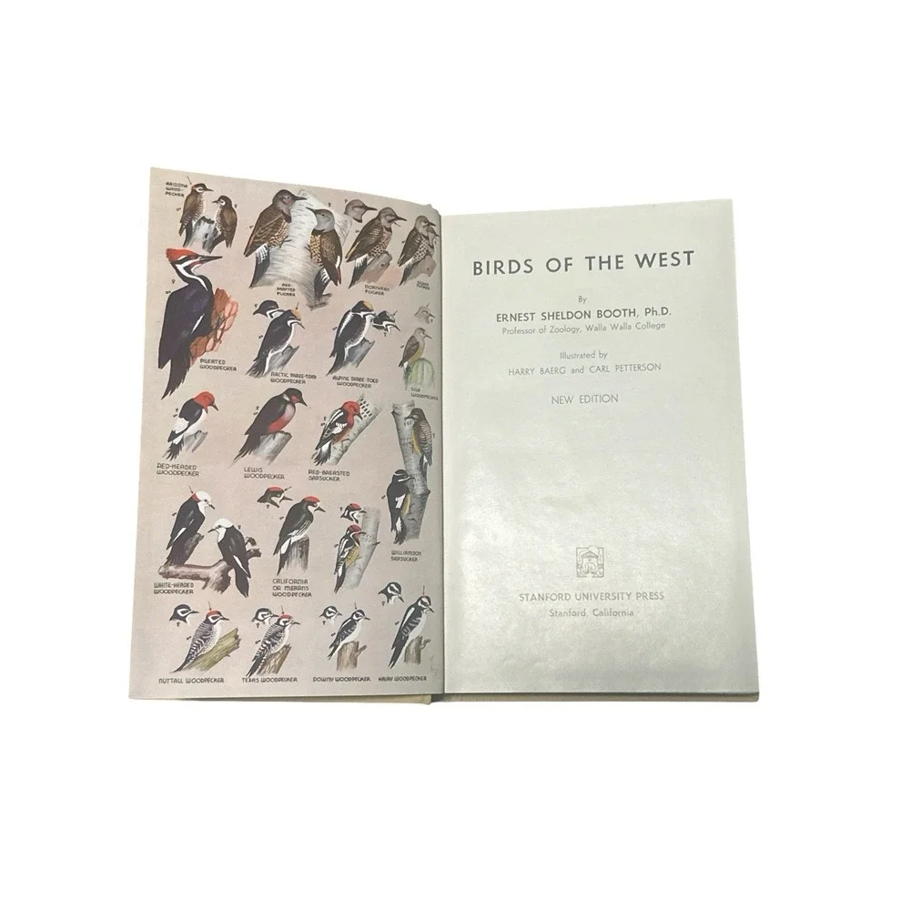 Birds of the West by Ernest Sheldon Booth (1950) 1st Ed. Hardcover DJ